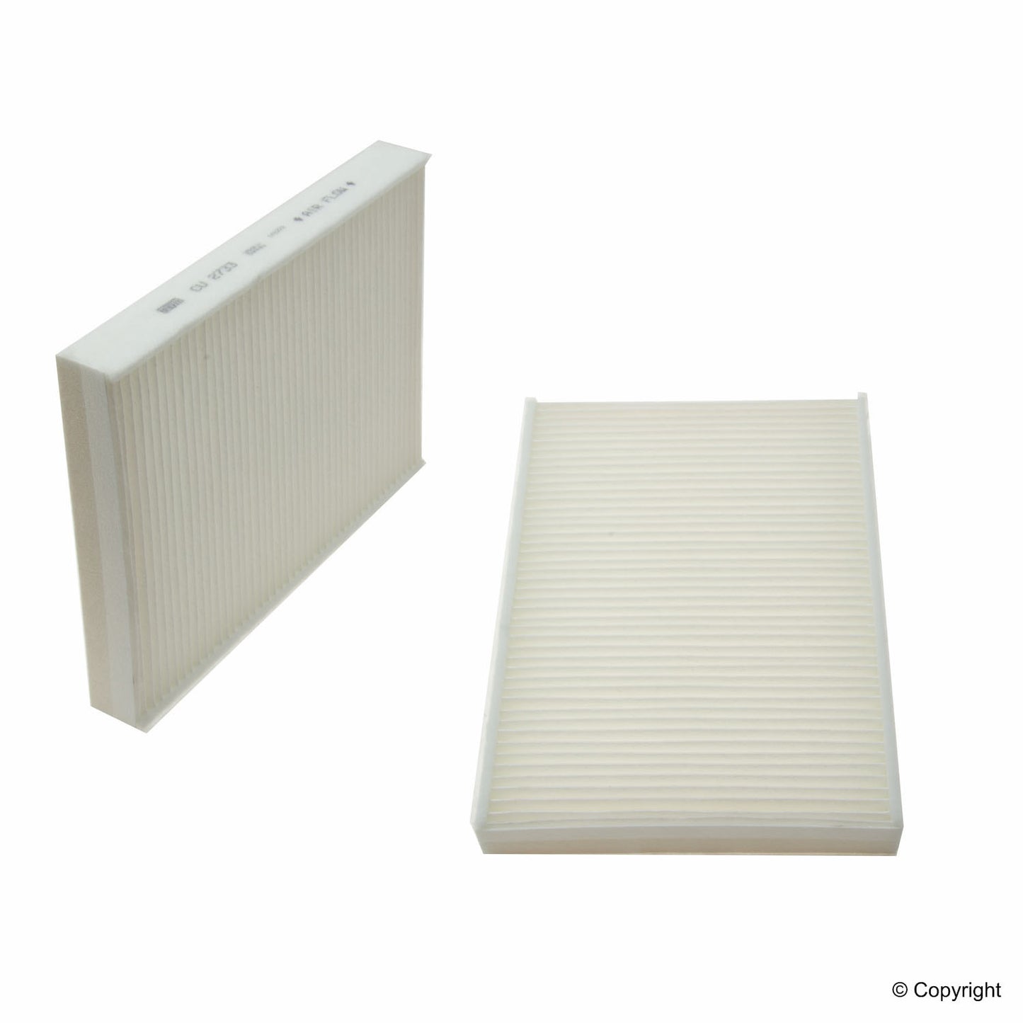 Top View of Cabin Air Filter MANN CU2733