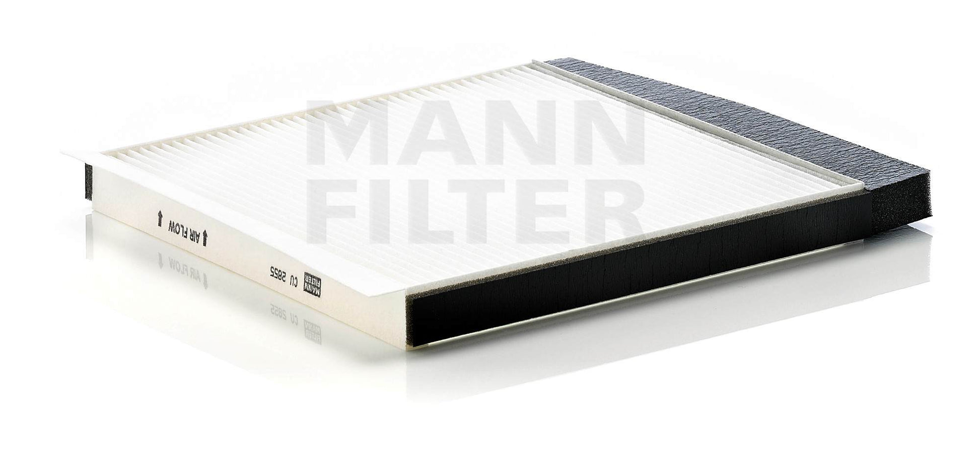 Front View of Cabin Air Filter MANN CU2855