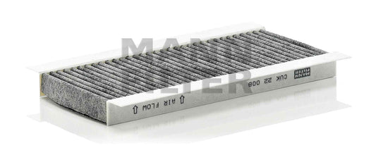 Front View of Cabin Air Filter MANN CUK22008-4