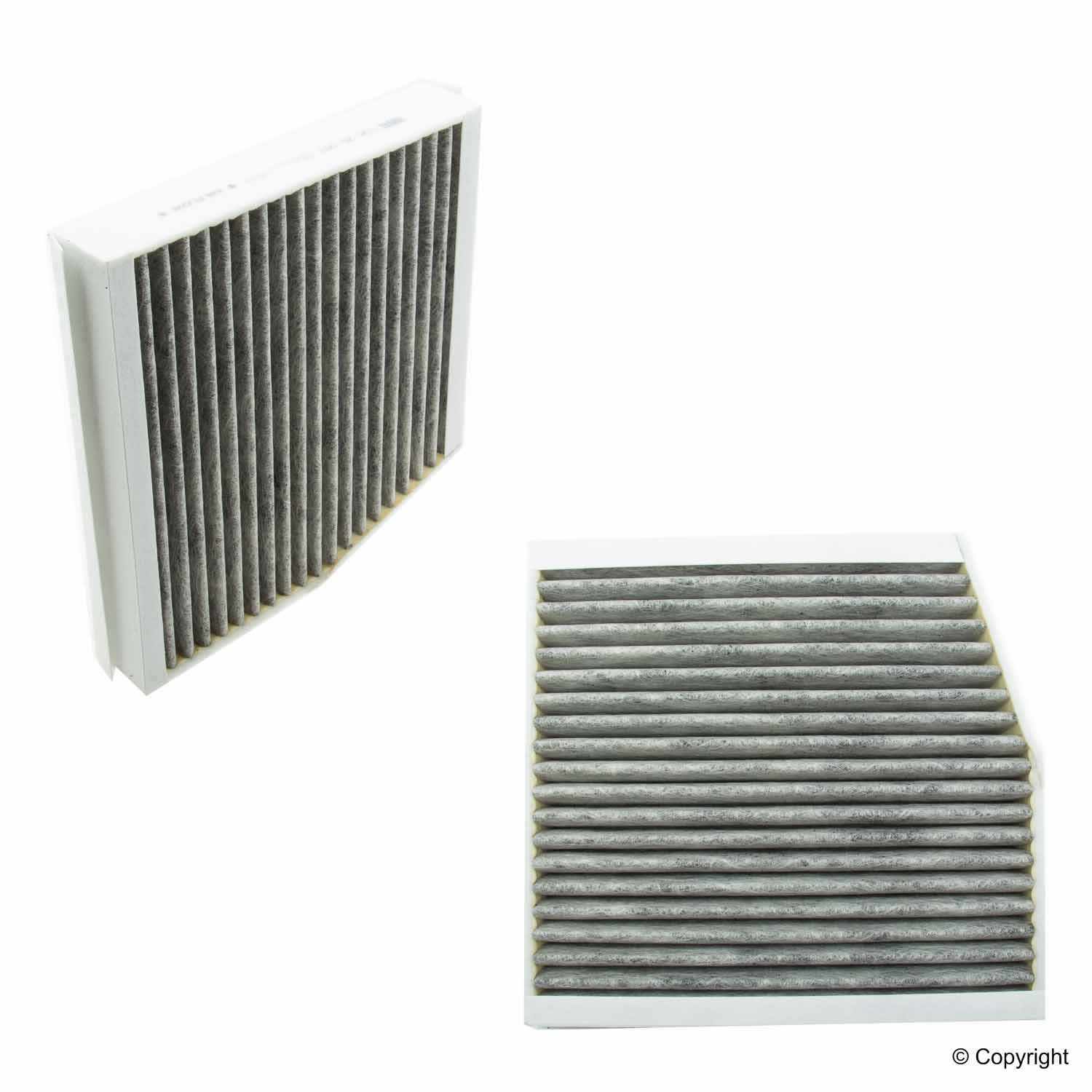 Front View of Cabin Air Filter MANN CUK26007