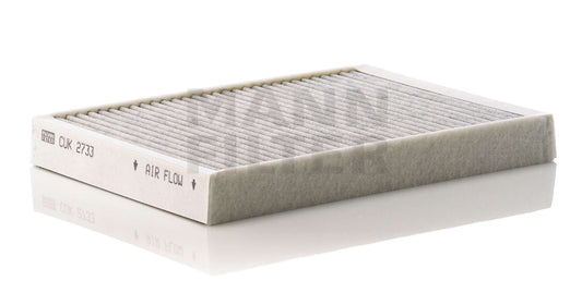 Front View of Cabin Air Filter MANN CUK2733