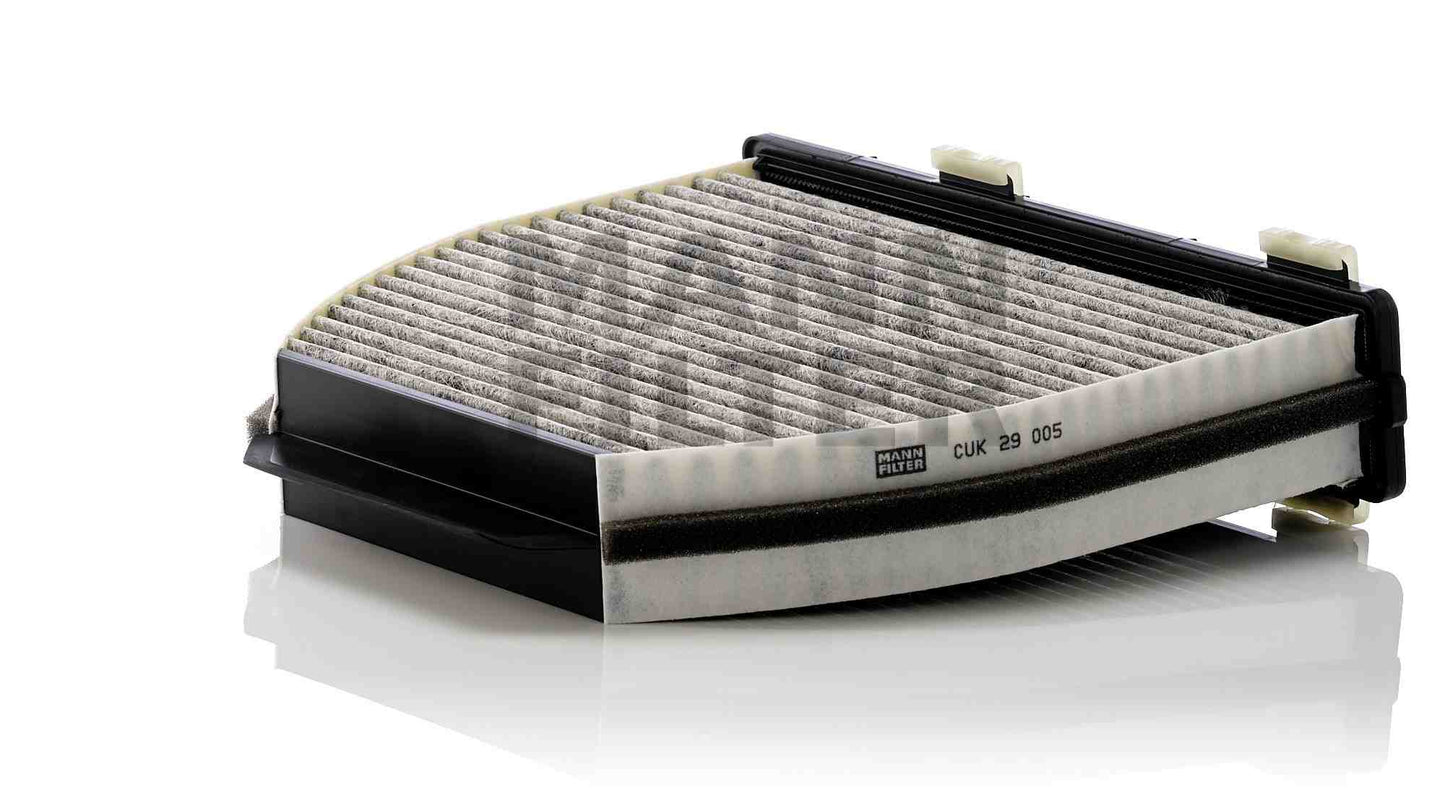 Front View of Cabin Air Filter MANN CUK29005