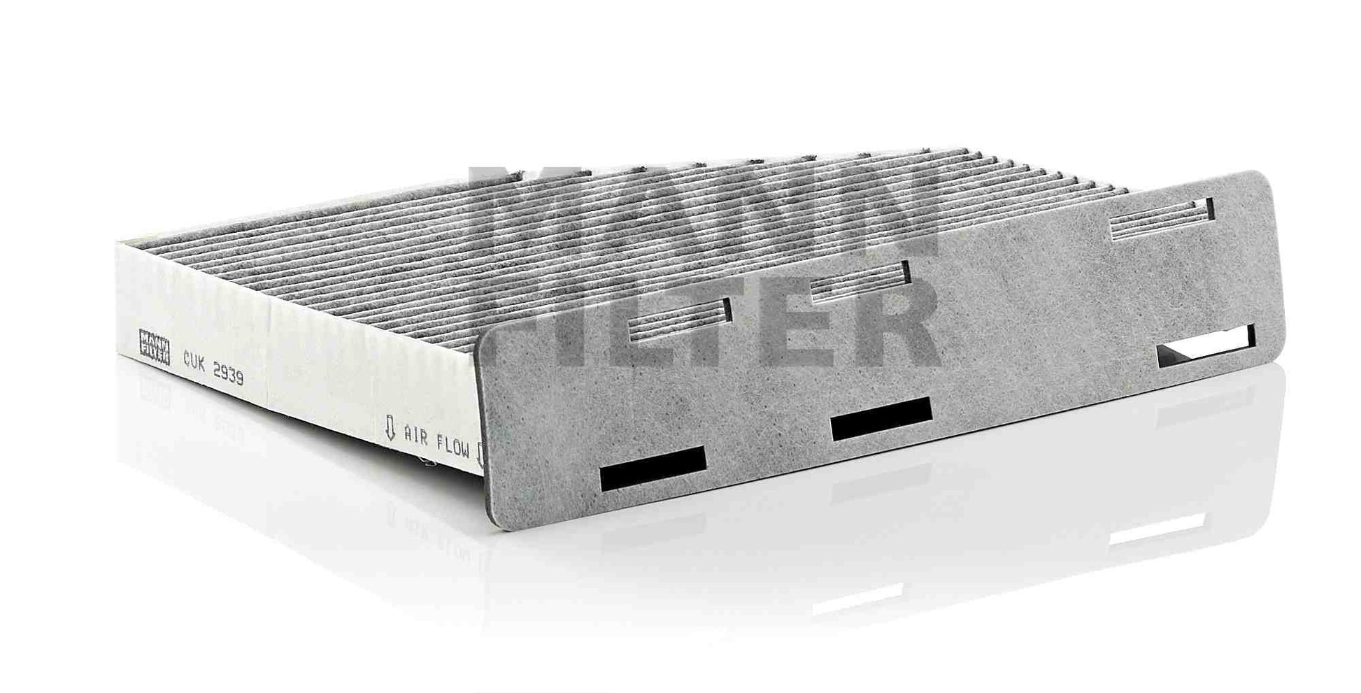 Front View of Cabin Air Filter MANN CUK2939