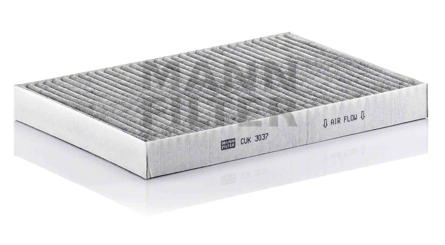 Front View of Cabin Air Filter MANN CUK3037