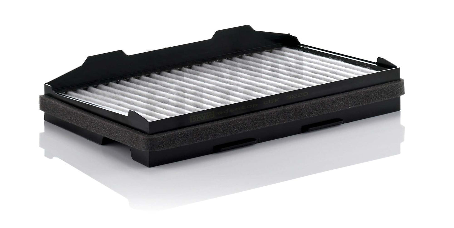 Front View of Cabin Air Filter MANN CUK3220