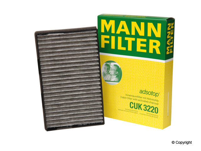 Top View of Cabin Air Filter MANN CUK3220