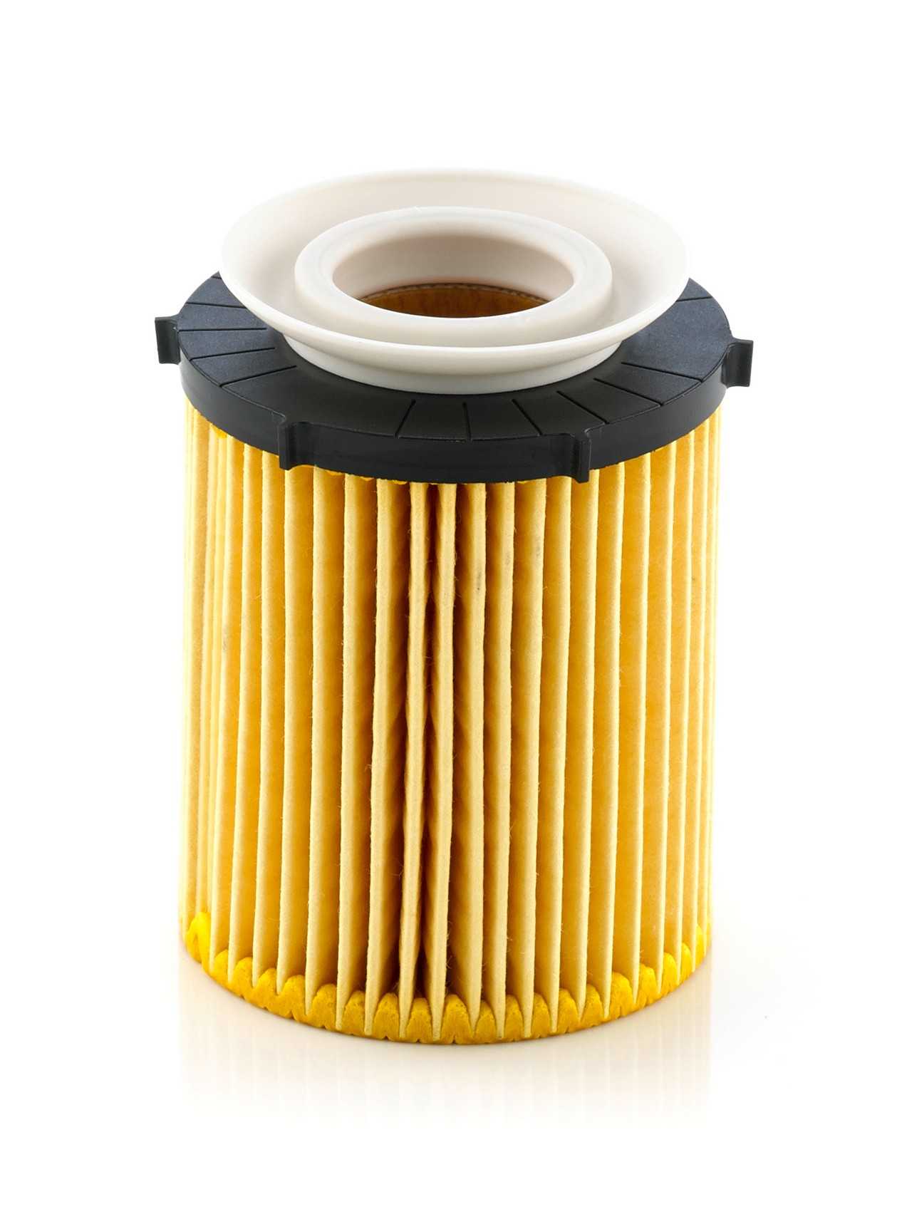 Front View of Engine Oil Filter MANN HU711/6Z