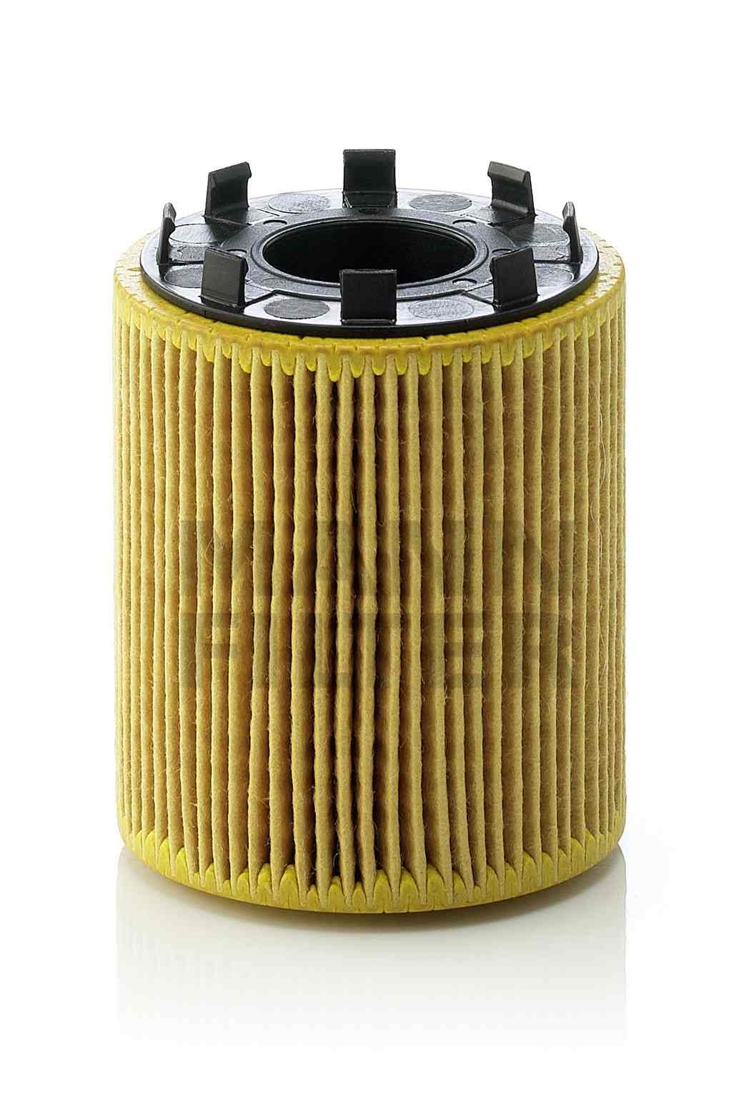 Front View of Engine Oil Filter MANN HU713/1X