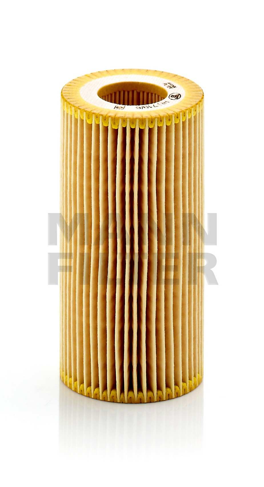 Front View of Engine Oil Filter MANN HU719/6X