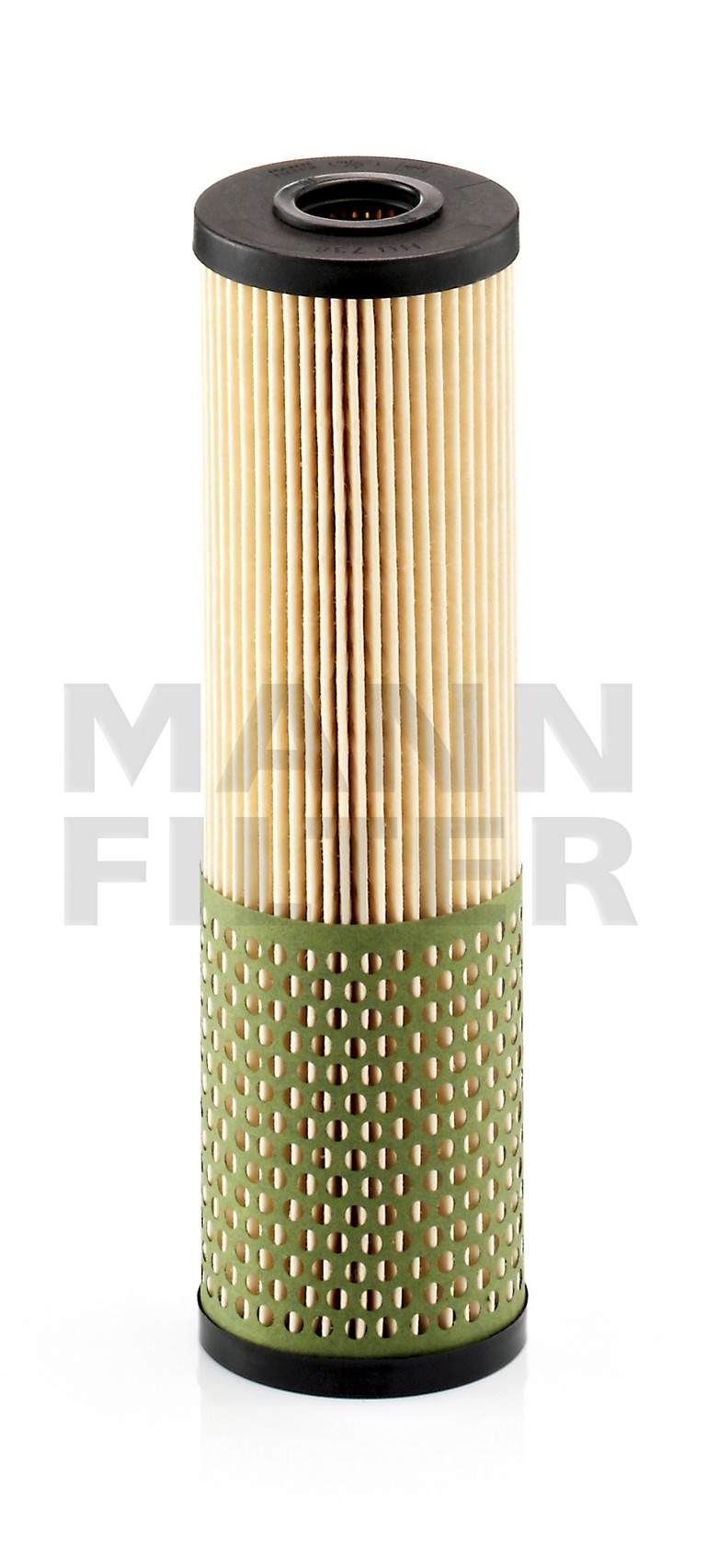 Front View of Engine Oil Filter MANN HU736X