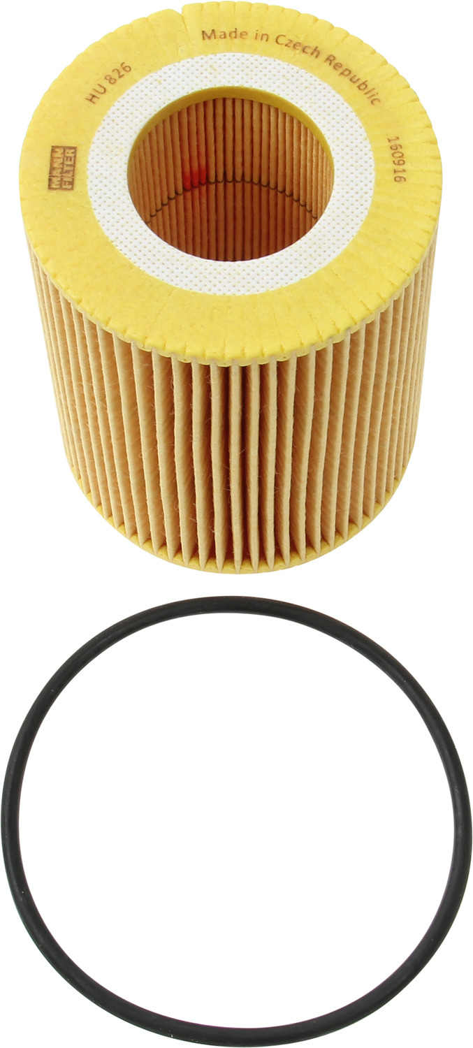 Top View of Engine Oil Filter MANN HU826X