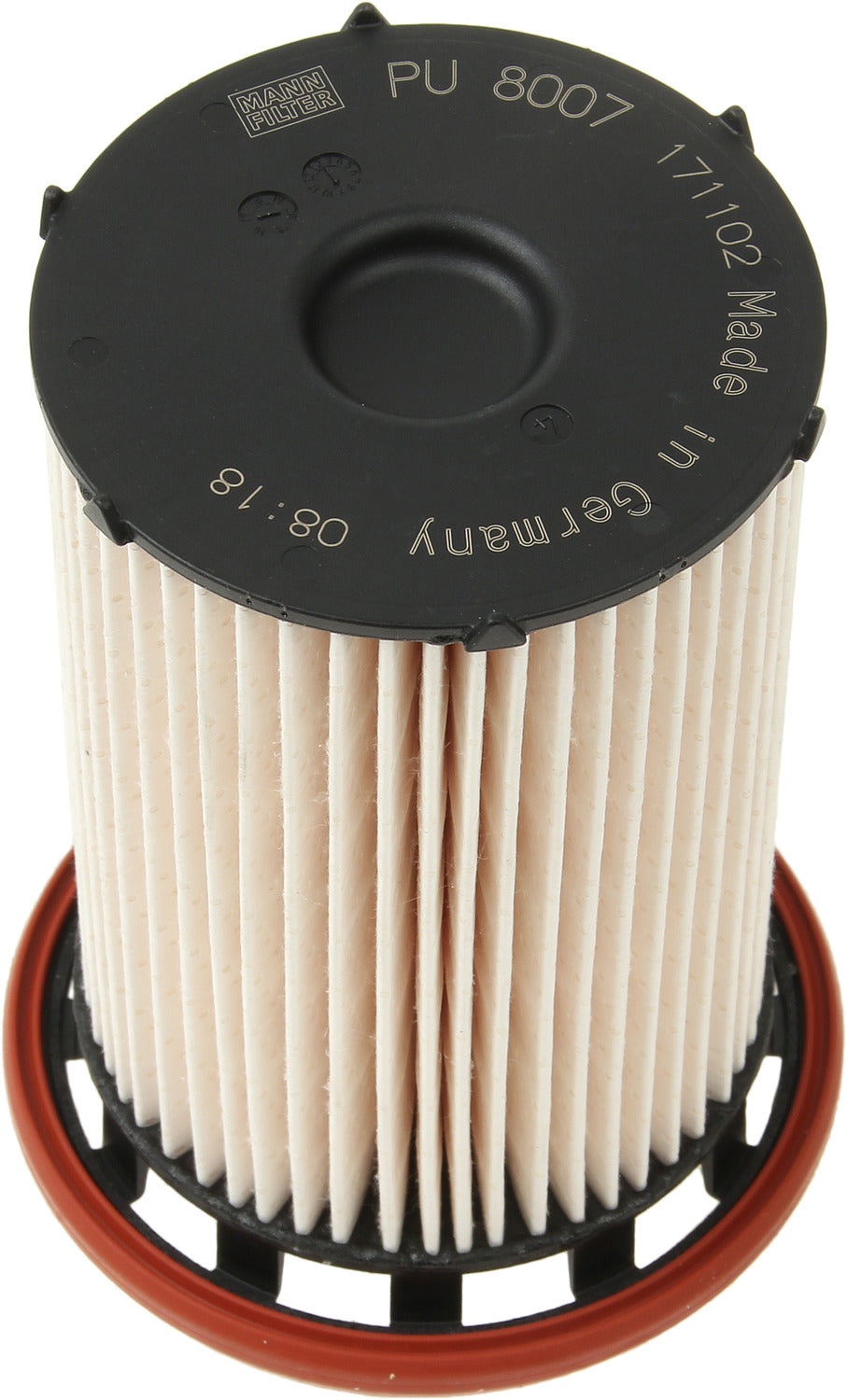 Top View of Fuel Filter MANN PU8007