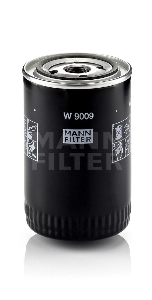 Front View of Engine Oil Filter MANN W9009