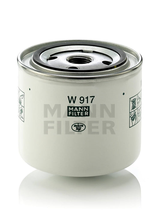 Front View of Engine Oil Filter MANN W917