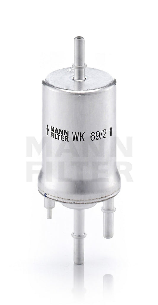 Front View of Fuel Filter MANN WK69/2