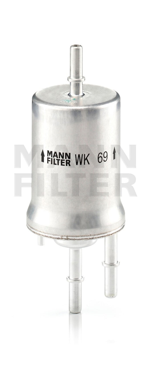 Front View of Fuel Filter MANN WK69