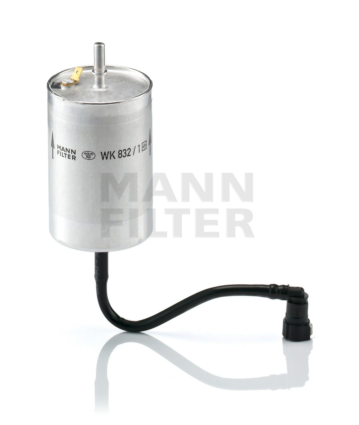 Front View of Fuel Filter MANN WK832/1