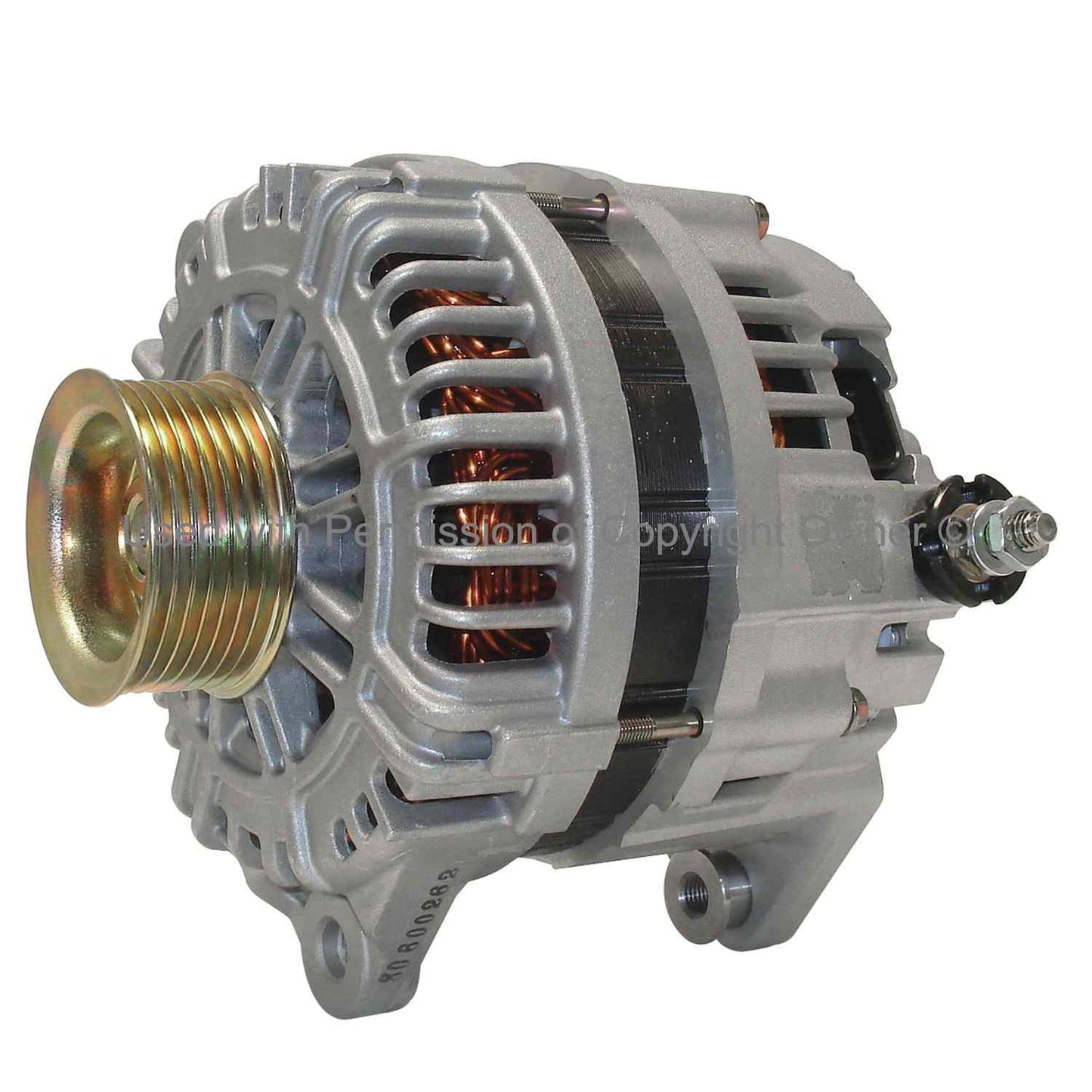 Angle View of Alternator MPA 11120N