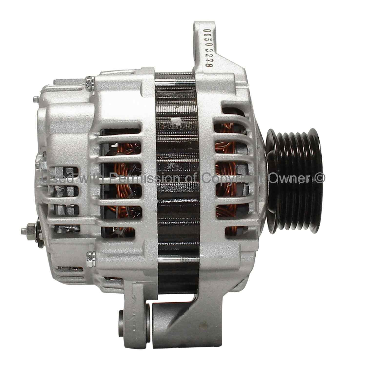 Side View of Alternator MPA 13825N