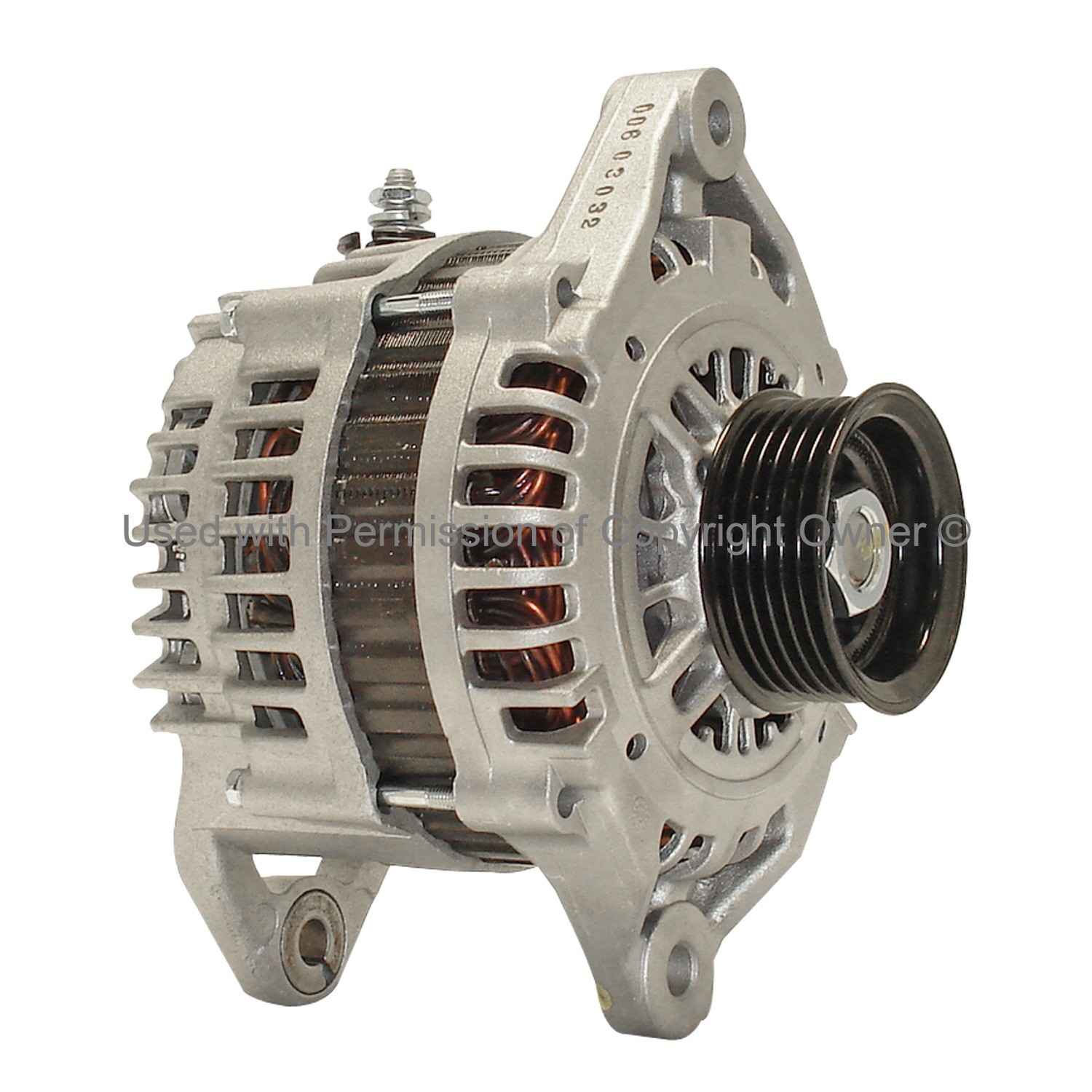 Angle View of Alternator MPA 13827N