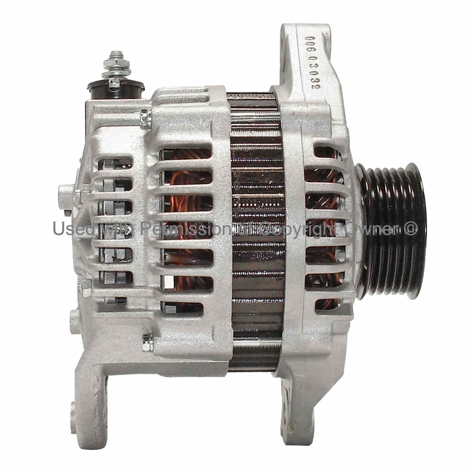 Side View of Alternator MPA 13827N