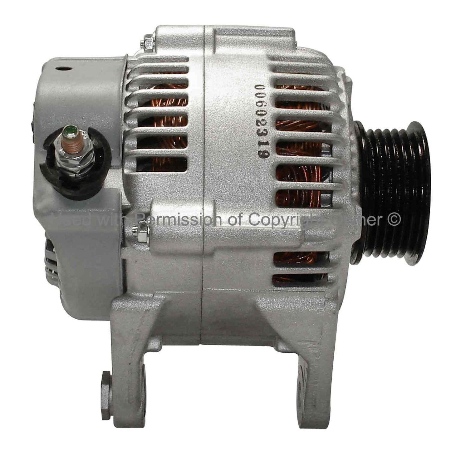 Side View of Alternator MPA 13876N