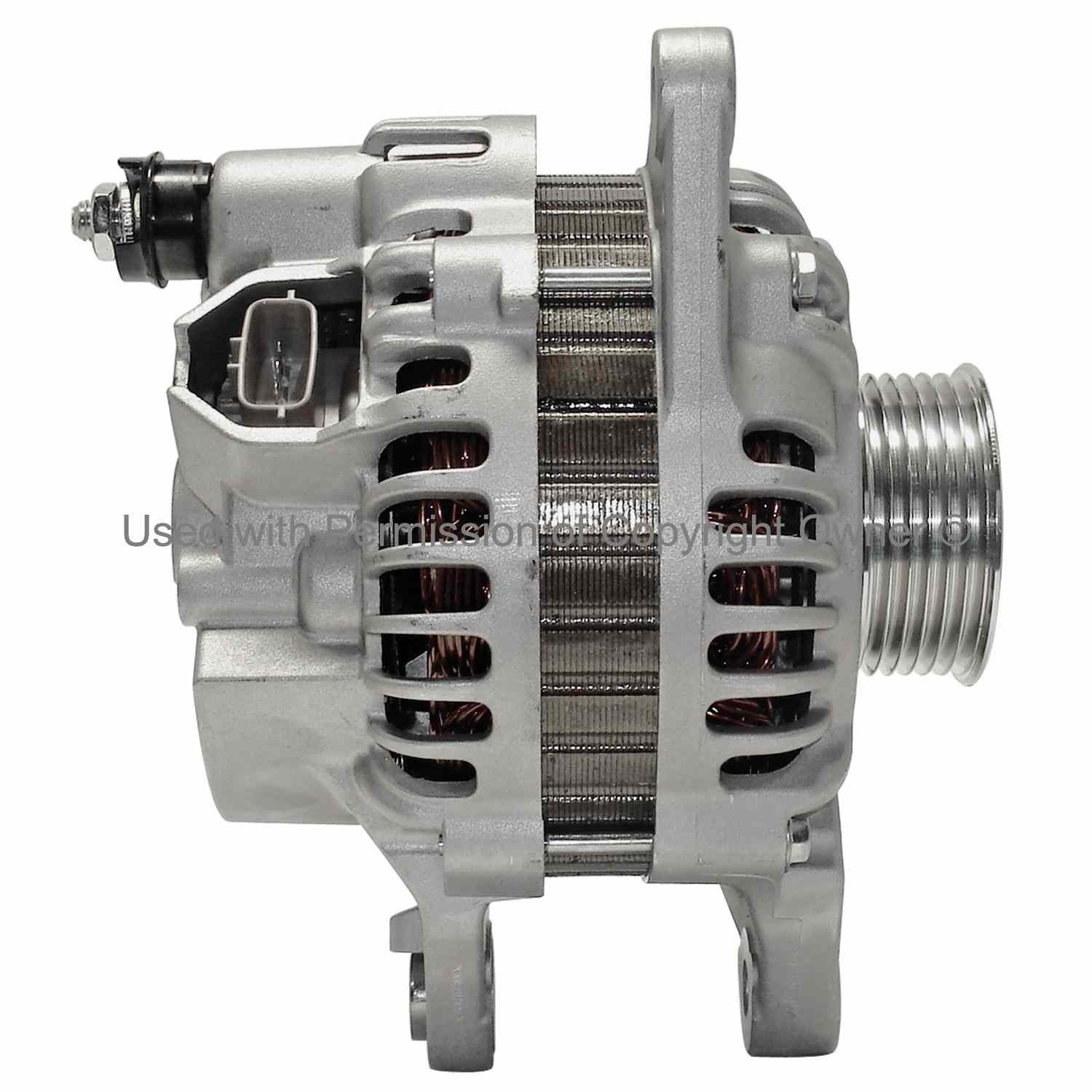 Side View of Alternator MPA 13886N