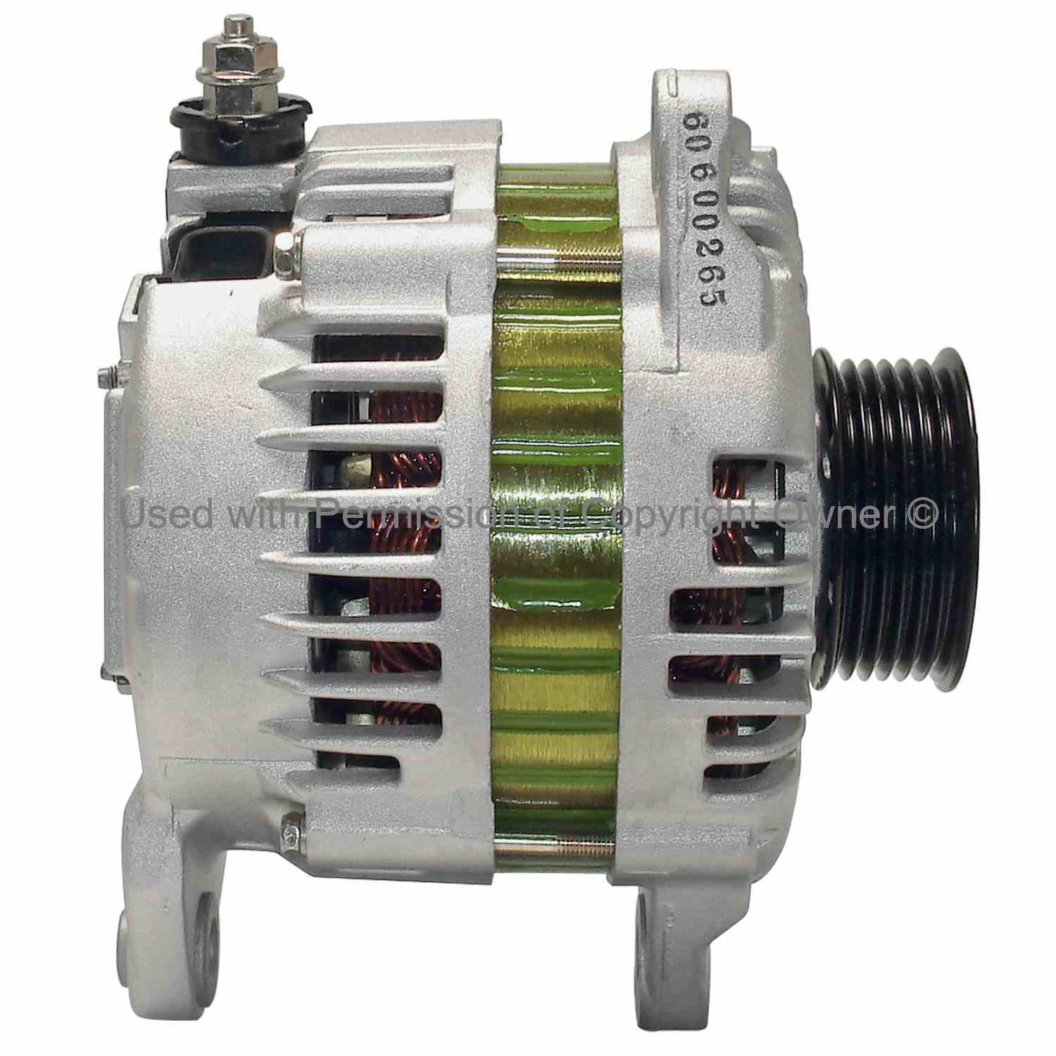 Side View of Alternator MPA 13940N