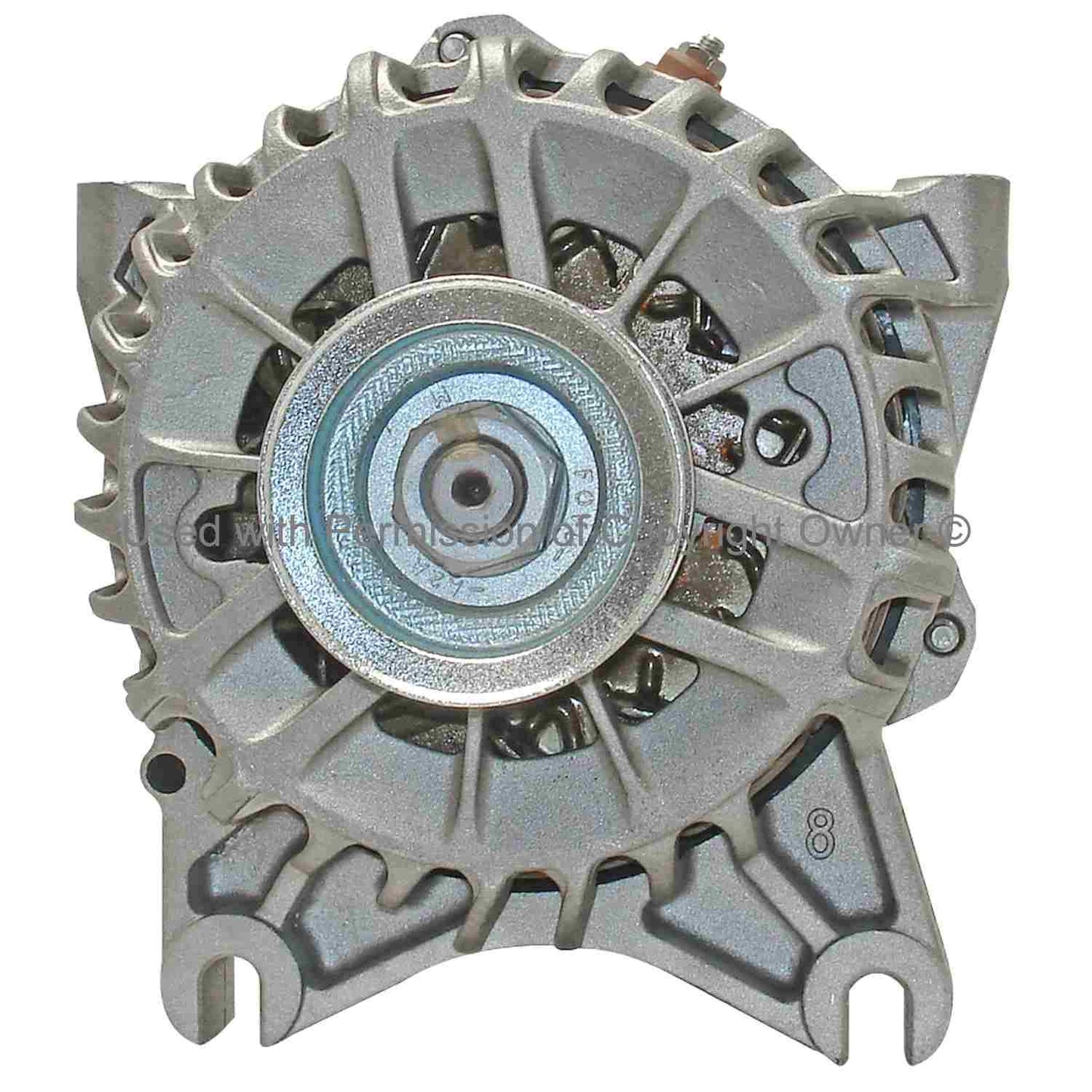 Front View of Alternator MPA 15427N