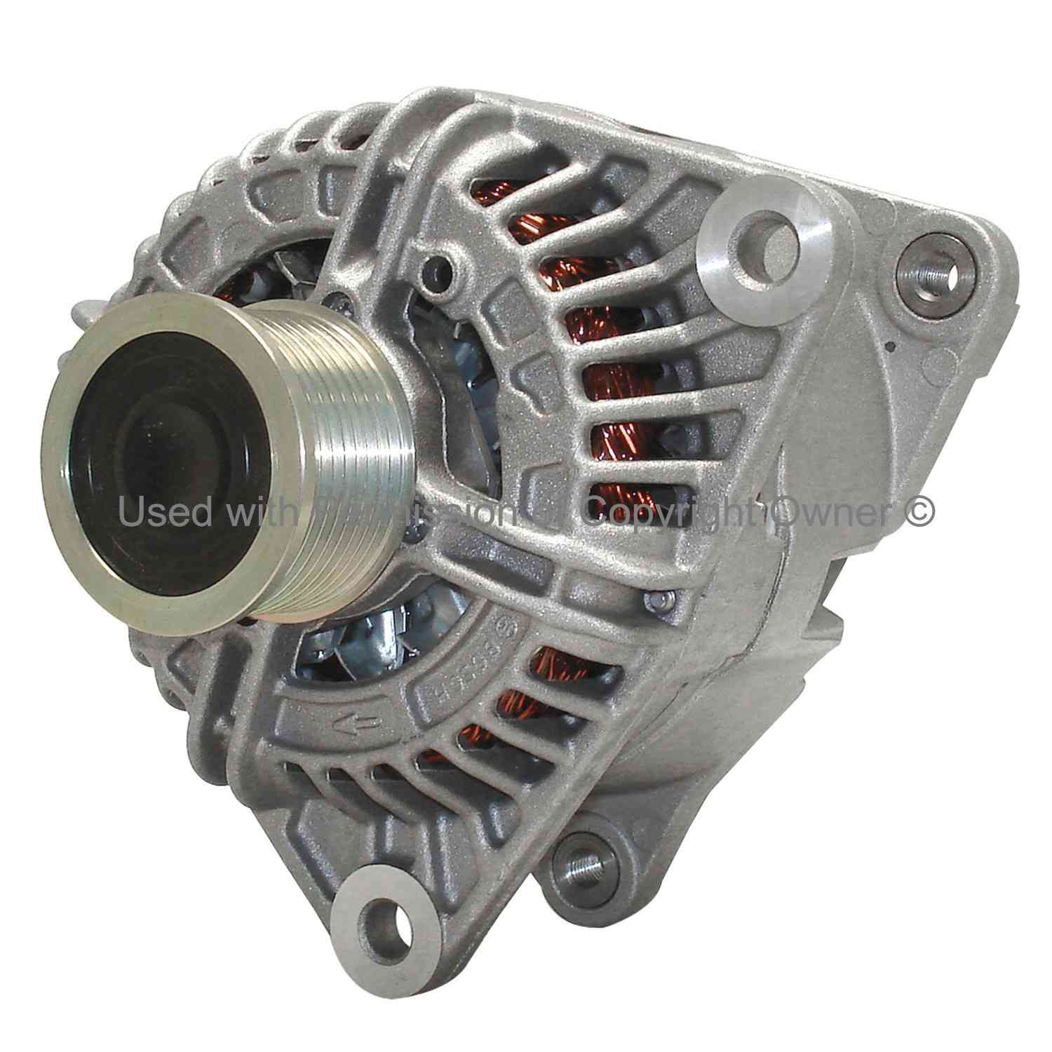 Angle View of Alternator MPA 15720N