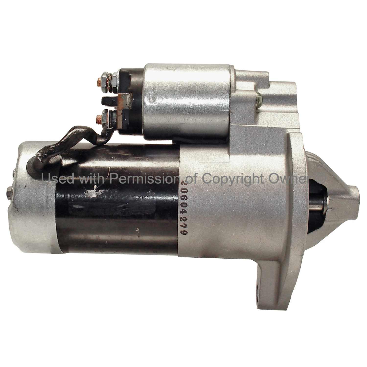 Side View of Starter Motor MPA 17006N