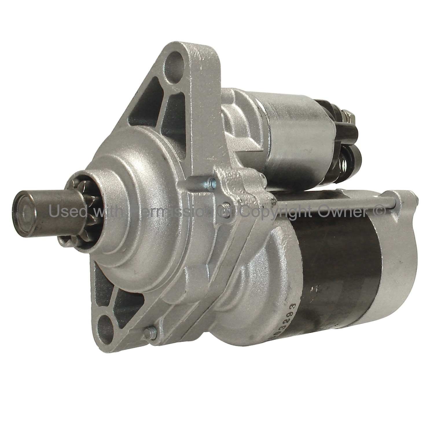 Angle View of Starter Motor MPA 17728N