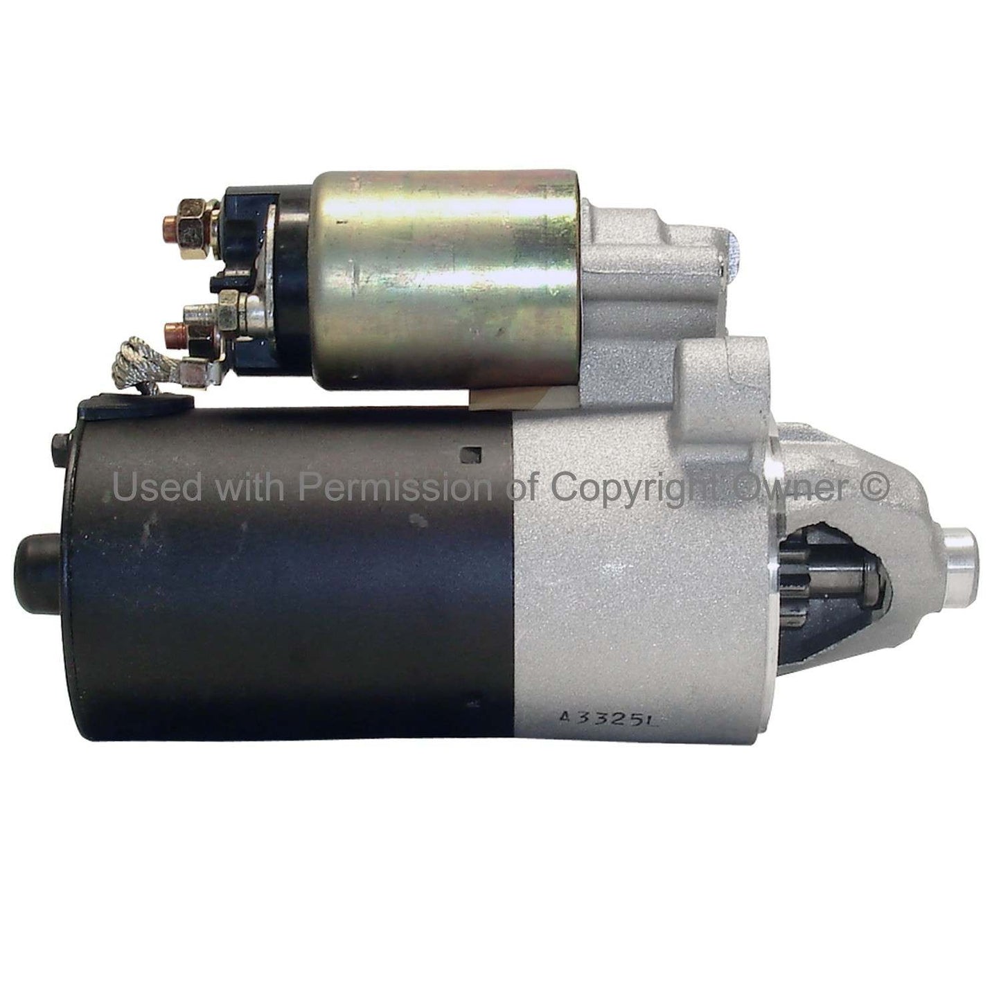 Side View of Starter Motor MPA 3261SN