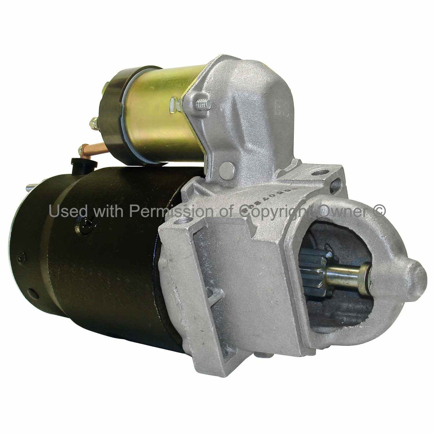 Angle View of Starter Motor MPA 3510MSN