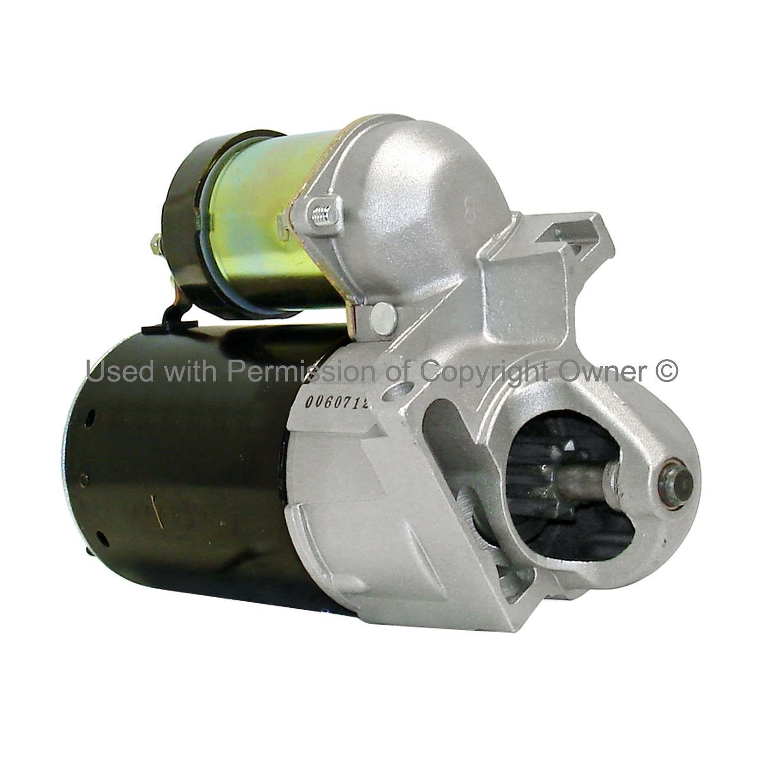 Angle View of Starter Motor MPA 6330MSN