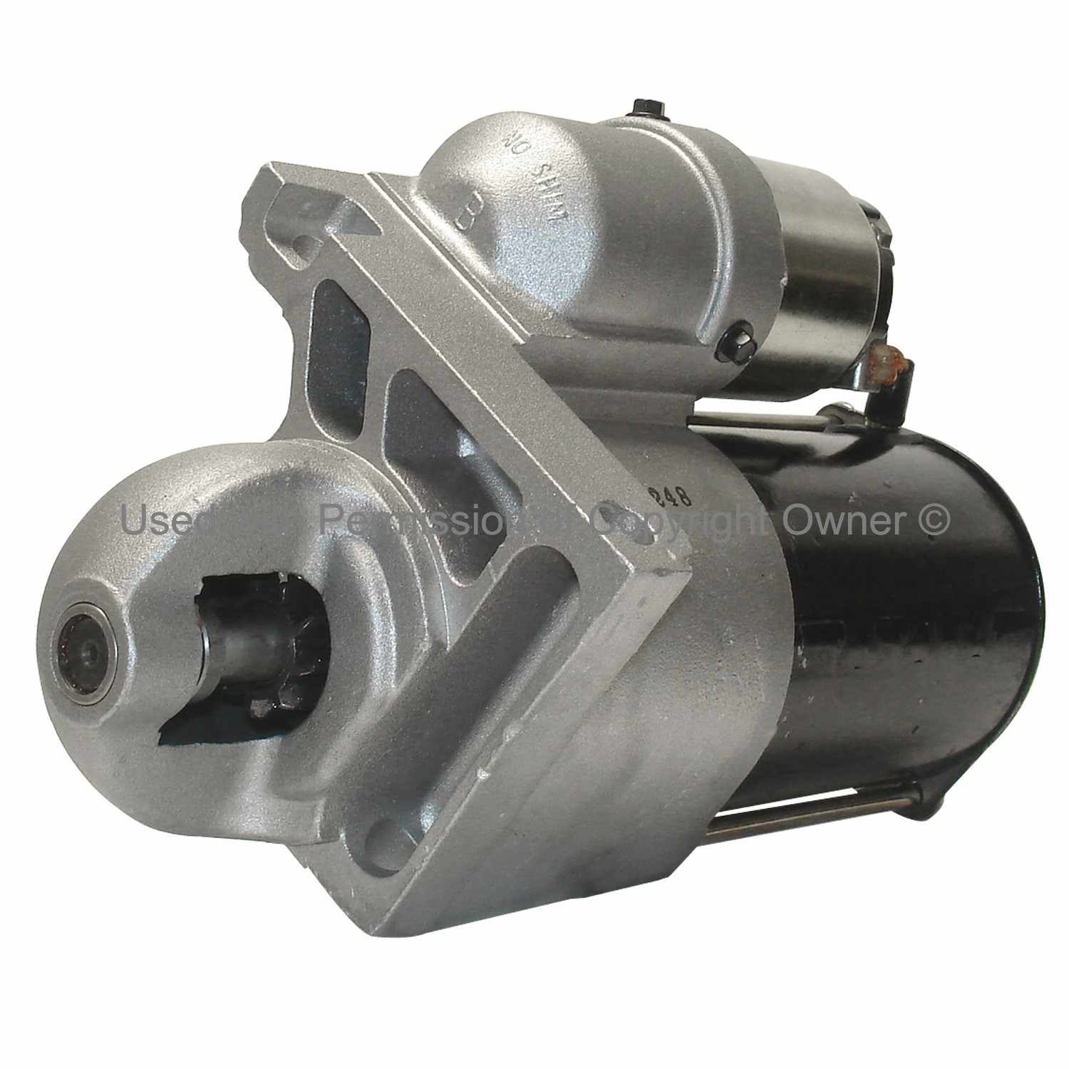 Angle View of Starter Motor MPA 6481MSN