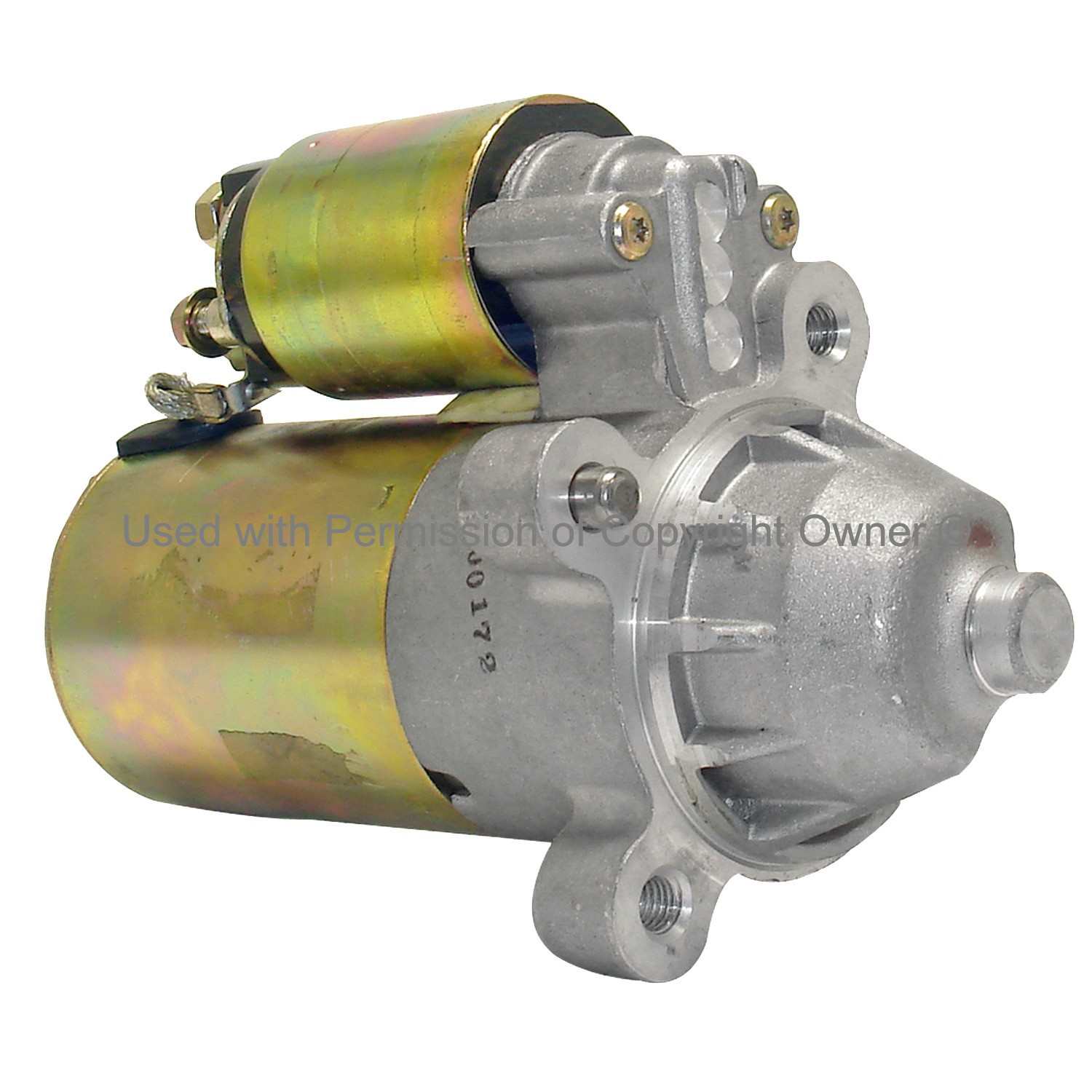 Angle View of Starter Motor MPA 6642SN