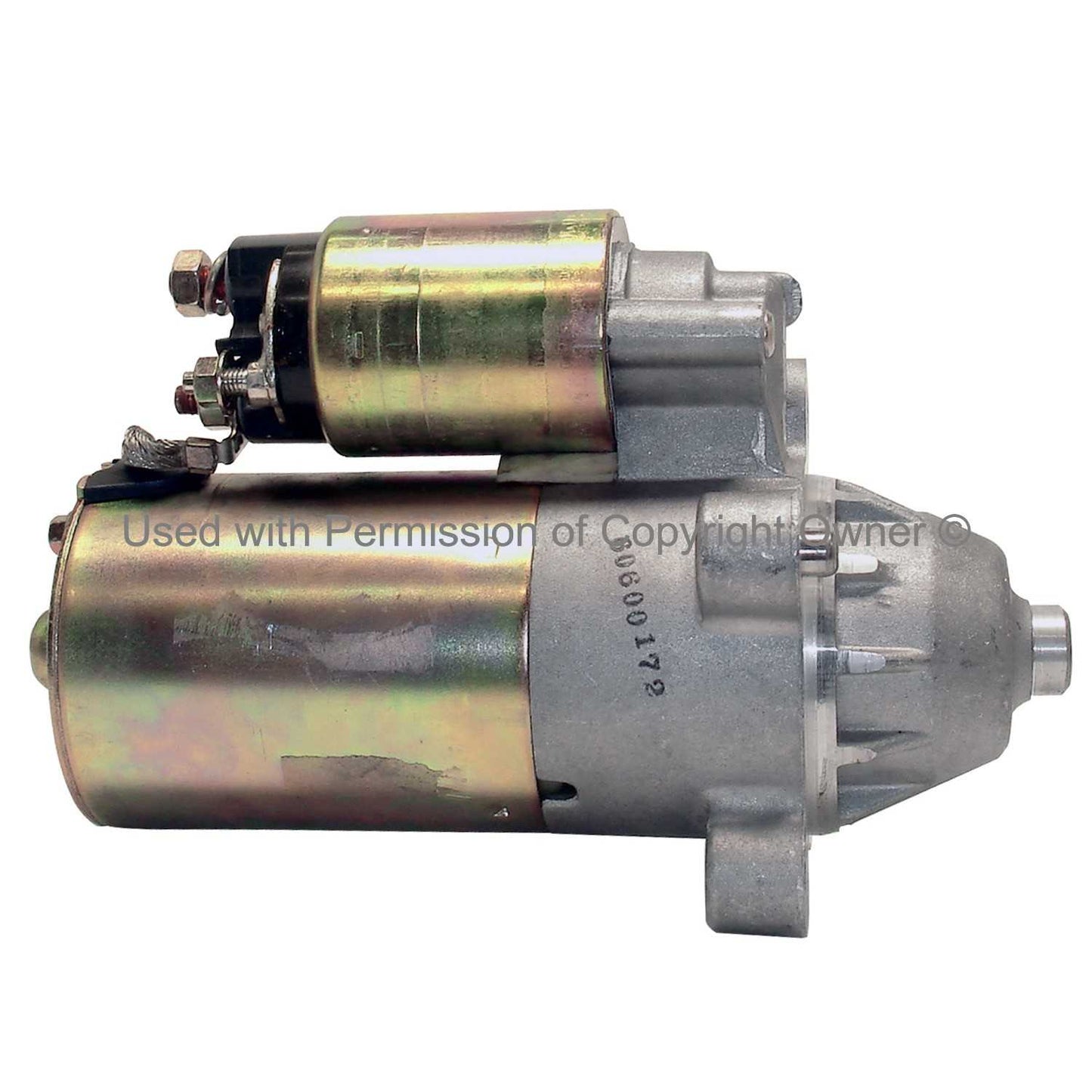 Side View of Starter Motor MPA 6642SN