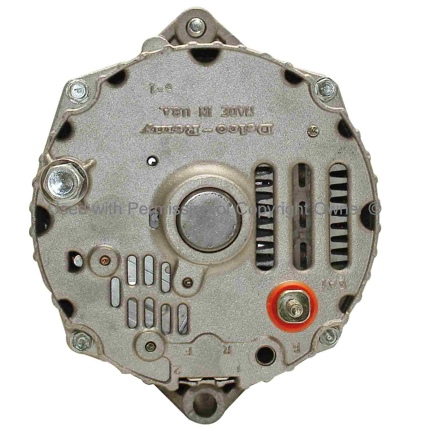 Back View of Alternator MPA 7127106N