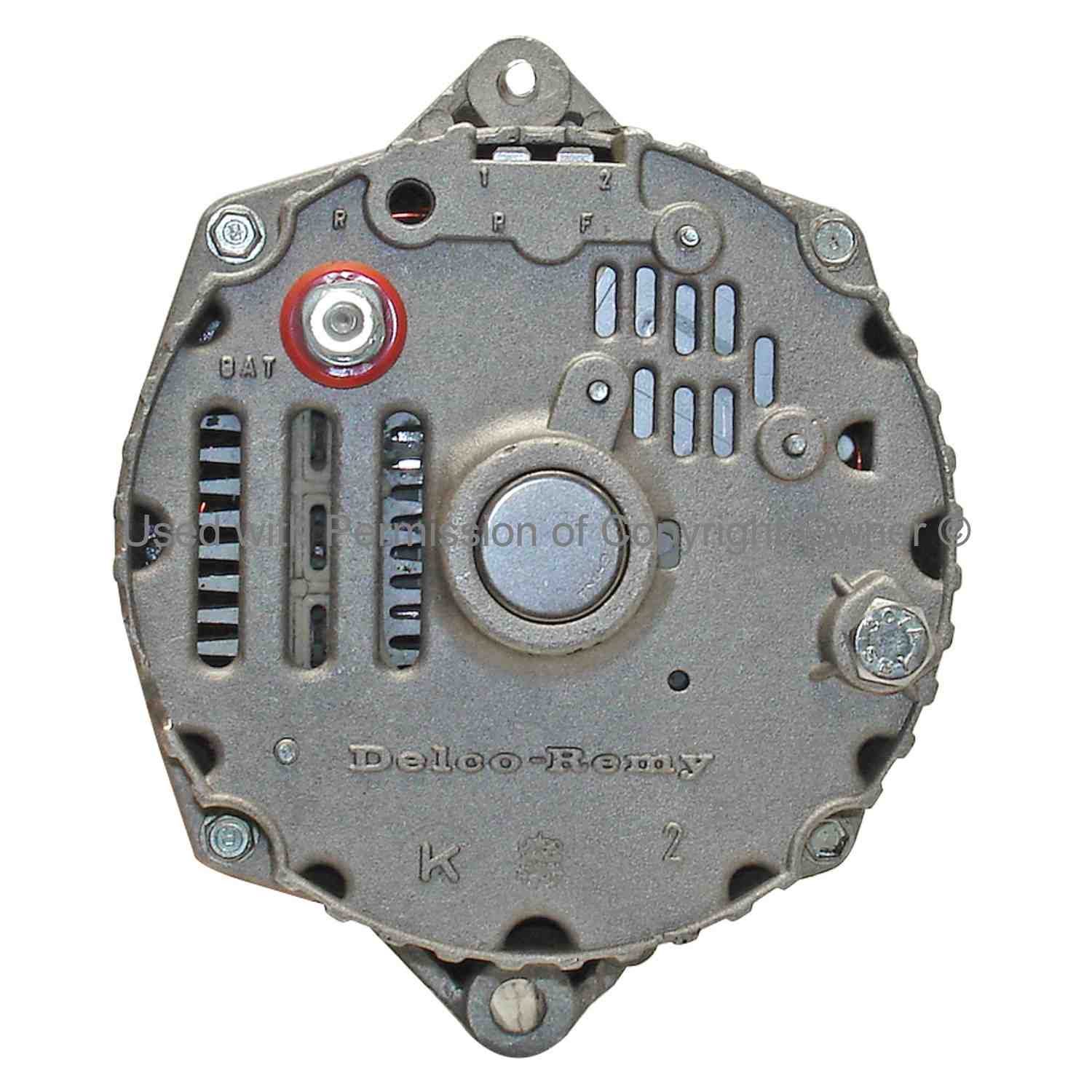 Back View of Alternator MPA 7127112N