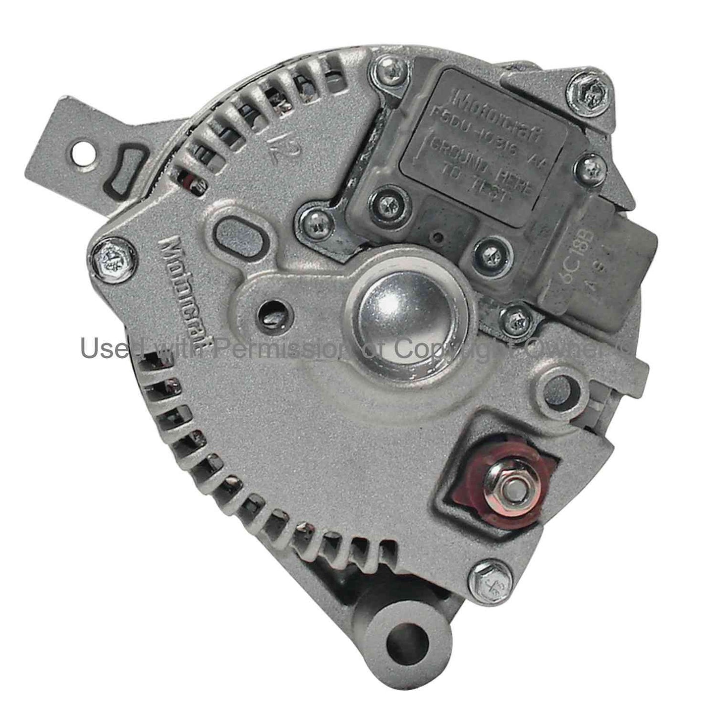 Back View of Alternator MPA 7755602N