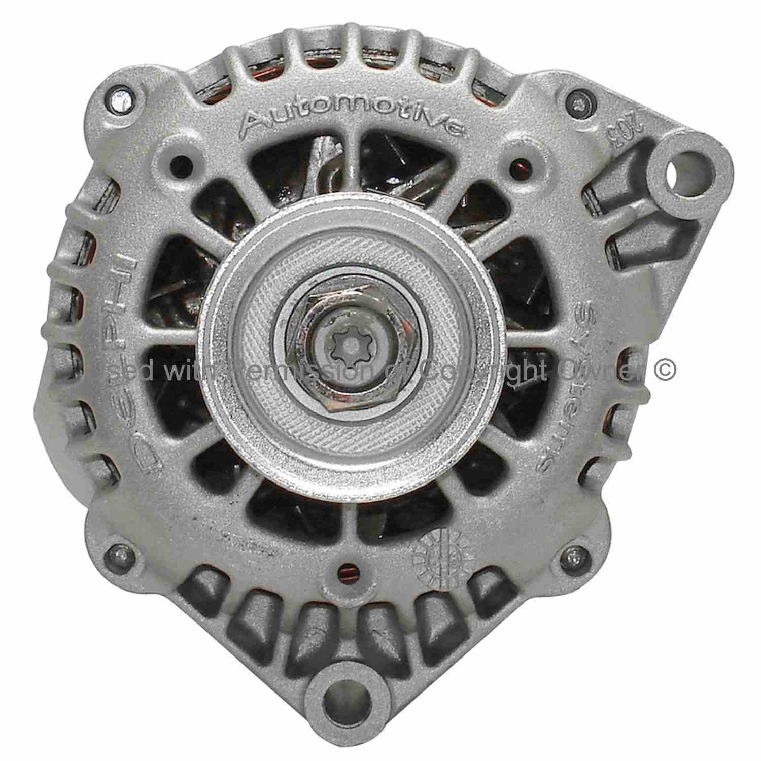 Front View of Alternator MPA 8231605N