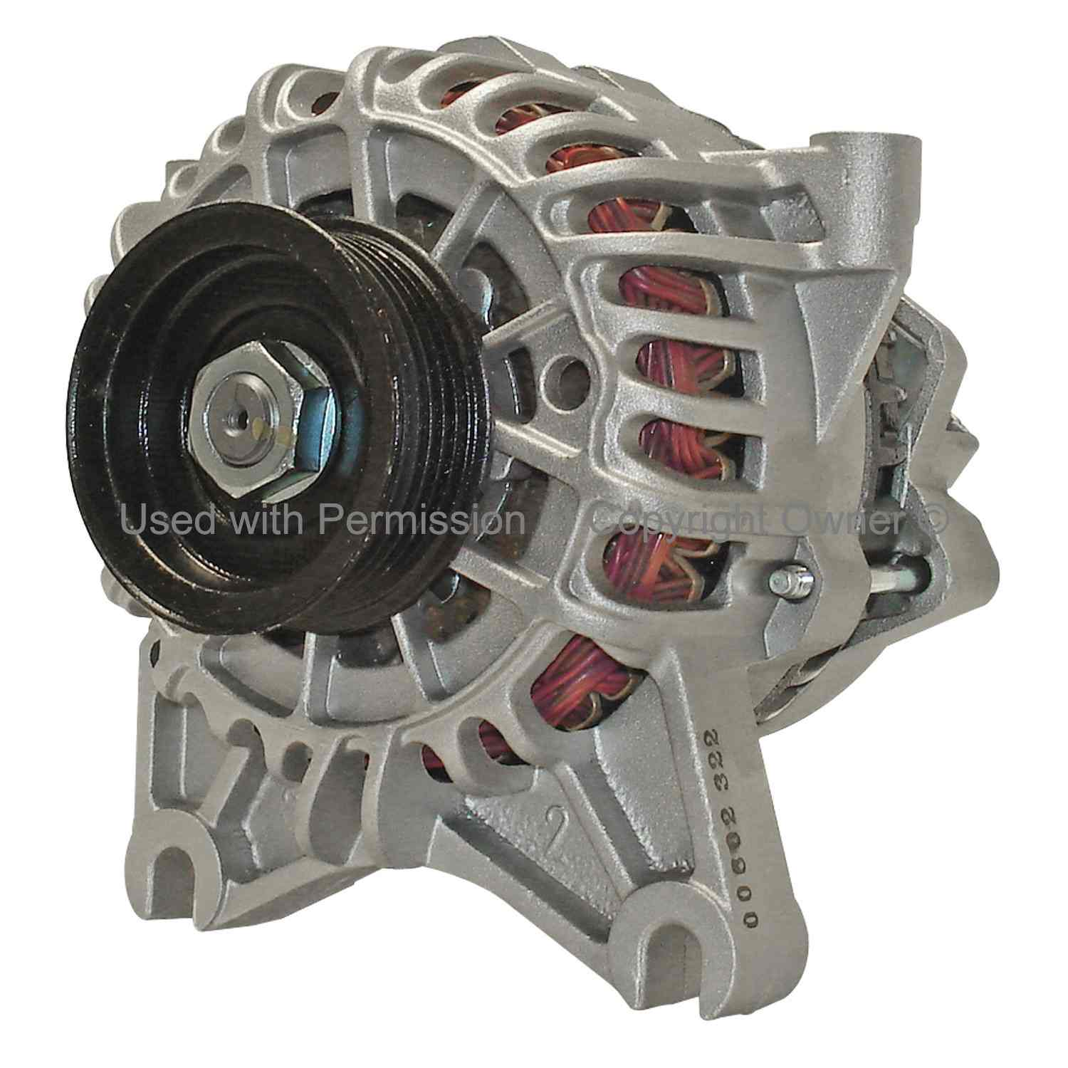 Angle View of Alternator MPA 8310610N