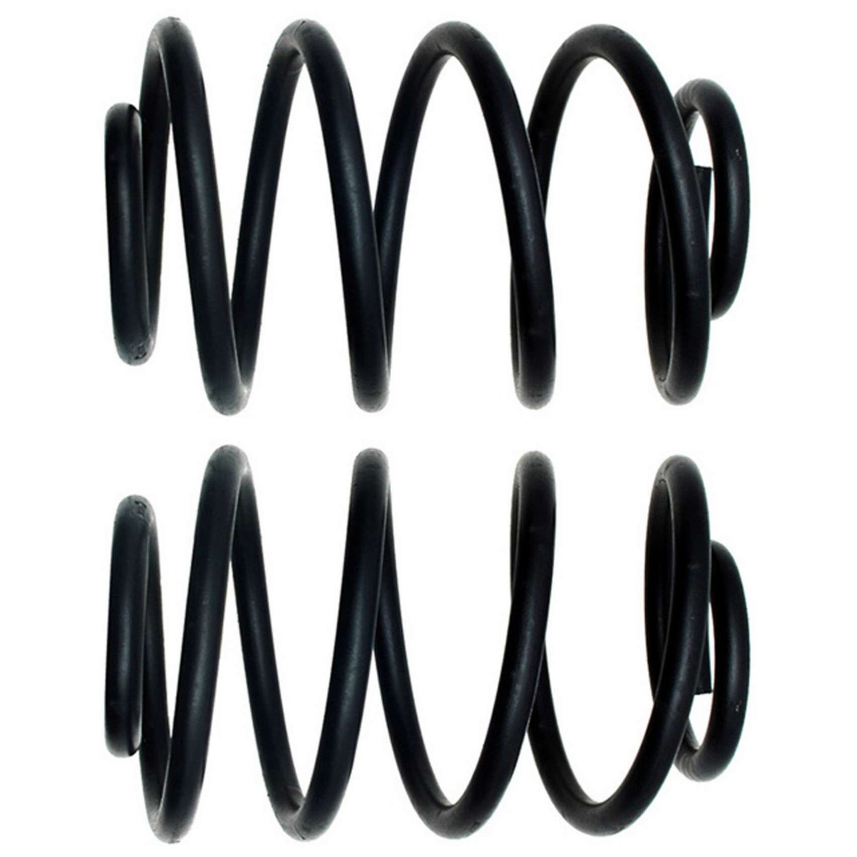 Angle View of Rear Coil Spring Set MOOG 3229