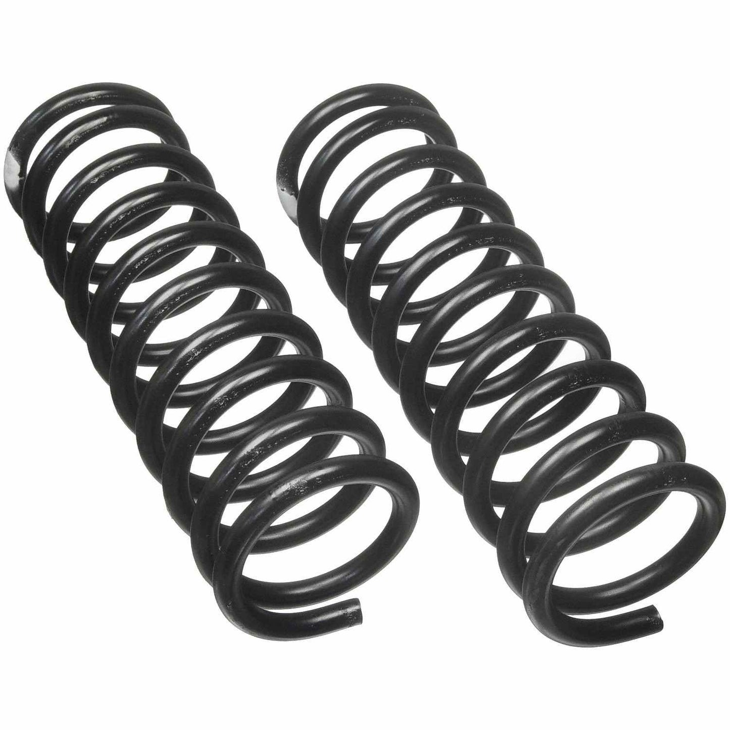 Top View of Front Coil Spring Set MOOG 5030