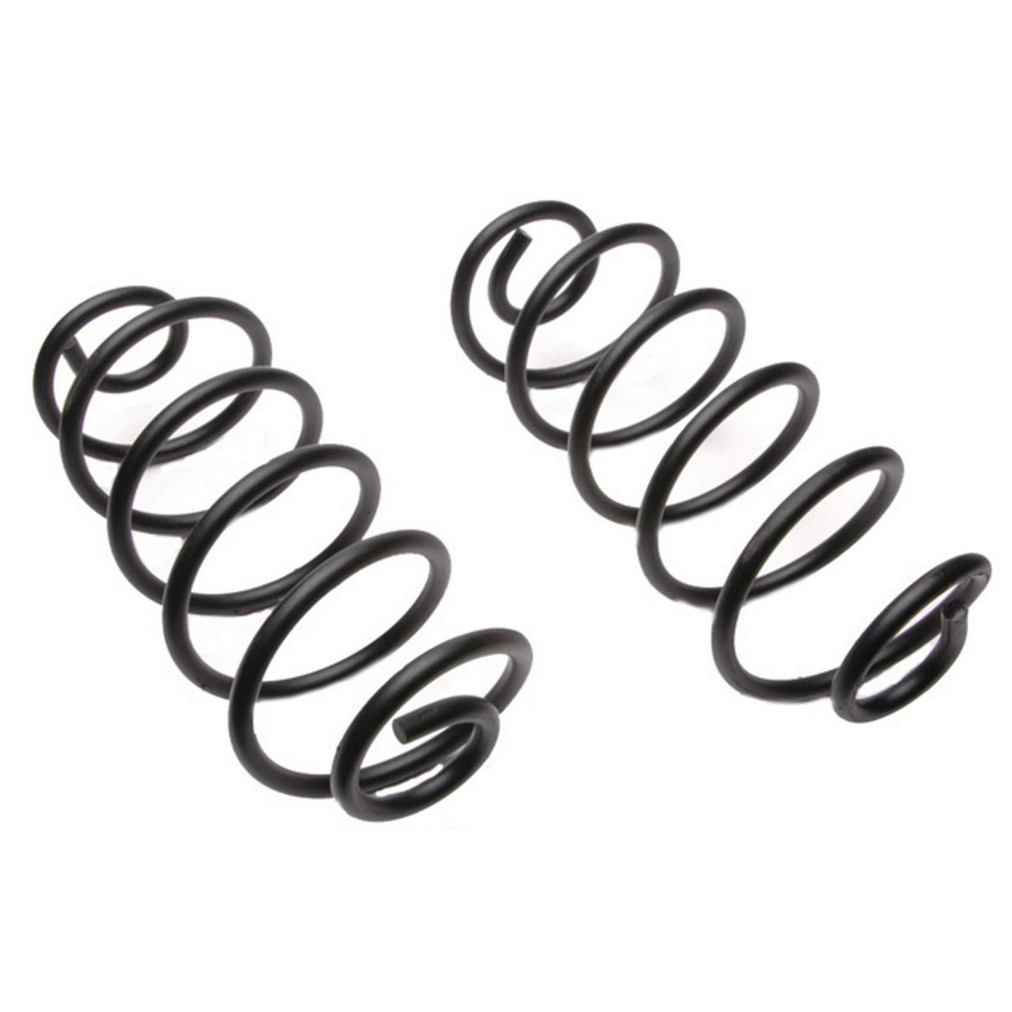 Angle View of Rear Coil Spring Set MOOG 5245