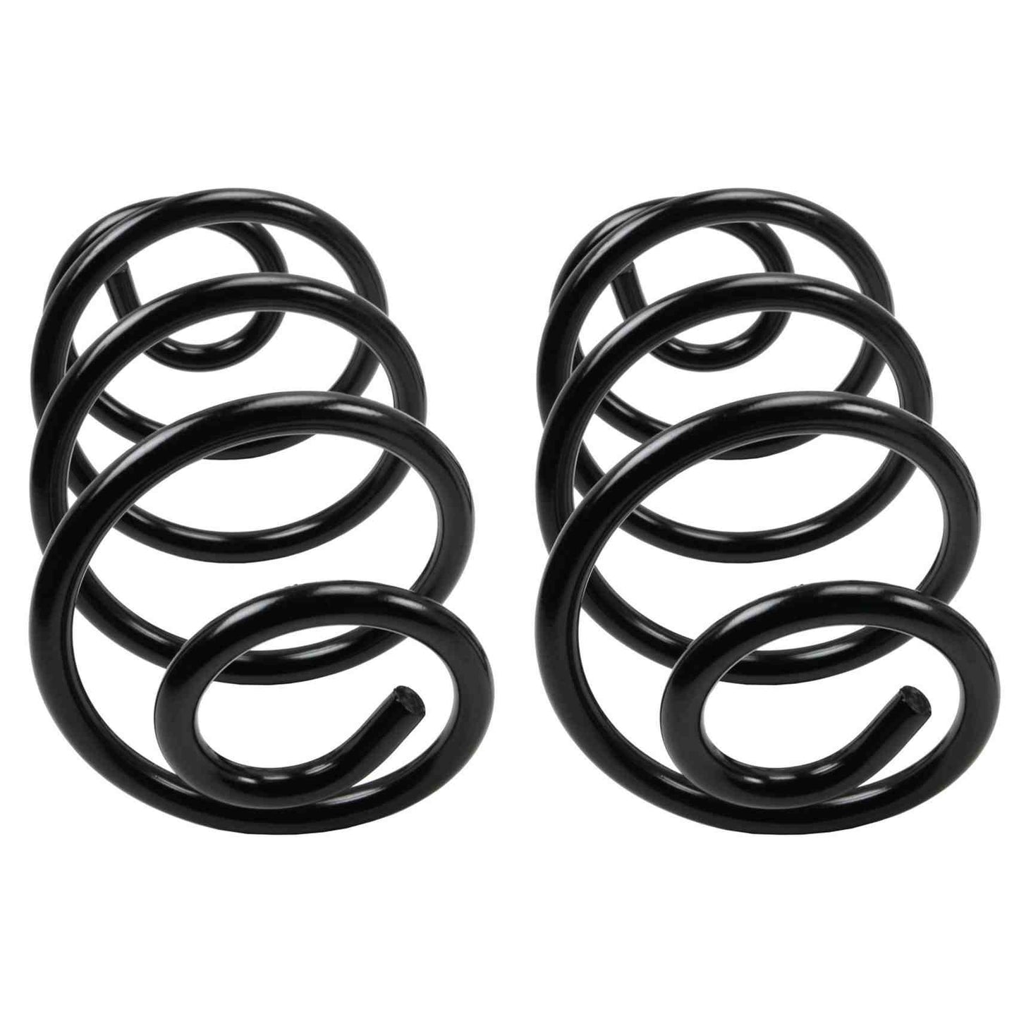 Angle View of Rear Coil Spring Set MOOG 5385