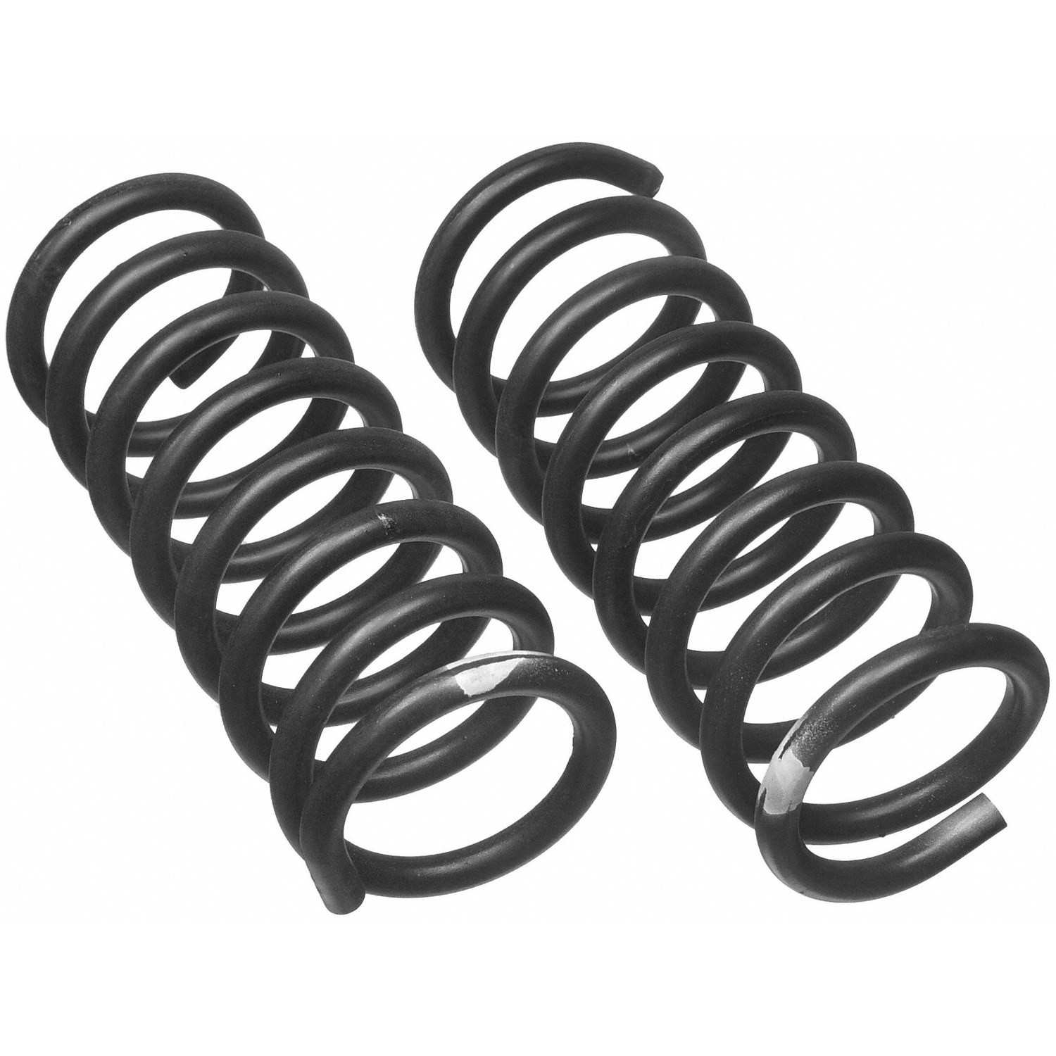 Top View of Front Coil Spring Set MOOG 5658