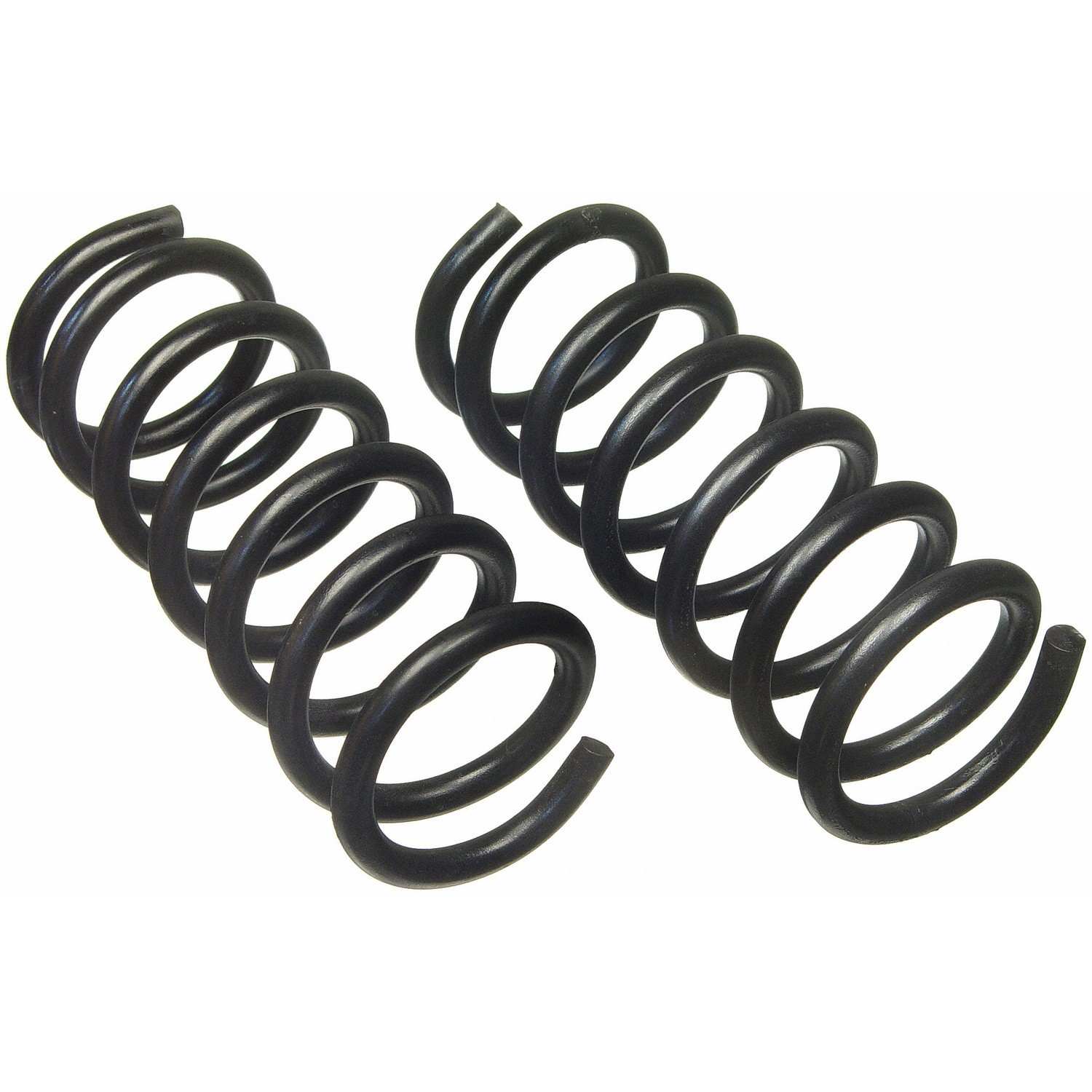 Top View of Front Coil Spring Set MOOG 5762