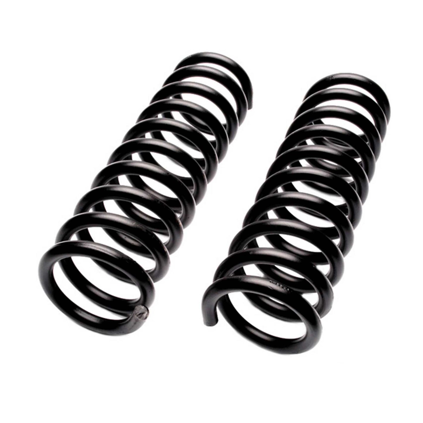 Angle View of Rear Coil Spring Set MOOG 6033